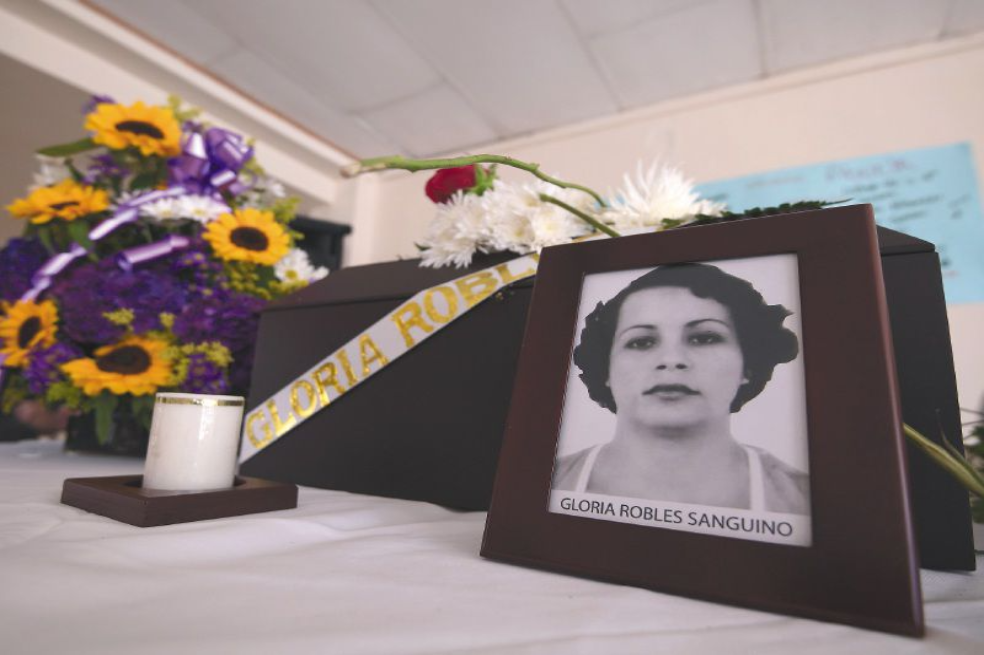 Gloria Robles, un adiós de 26 años