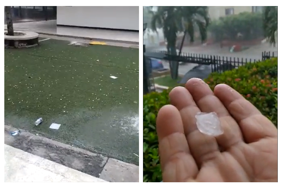 ¿Por qué cayó granizo en Barranquilla?