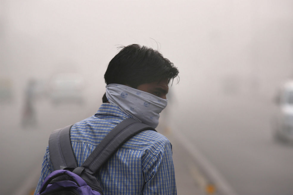 La contaminación atmosférica en Nueva Delhi quita diez años de vida