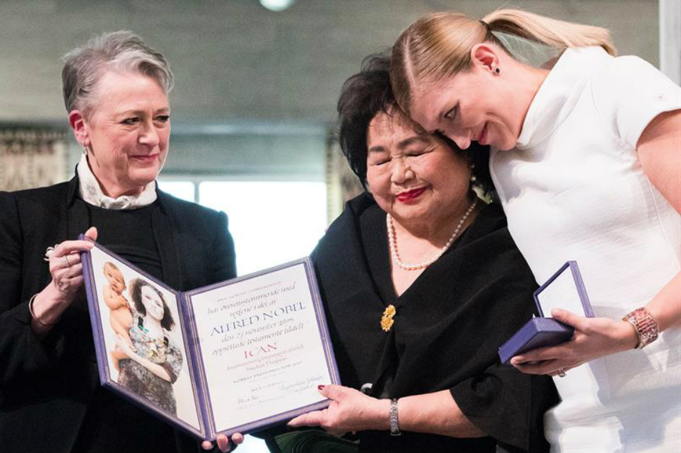 Los antinucleares reciben el Nobel de la Paz en contexto de crisis norcoreana