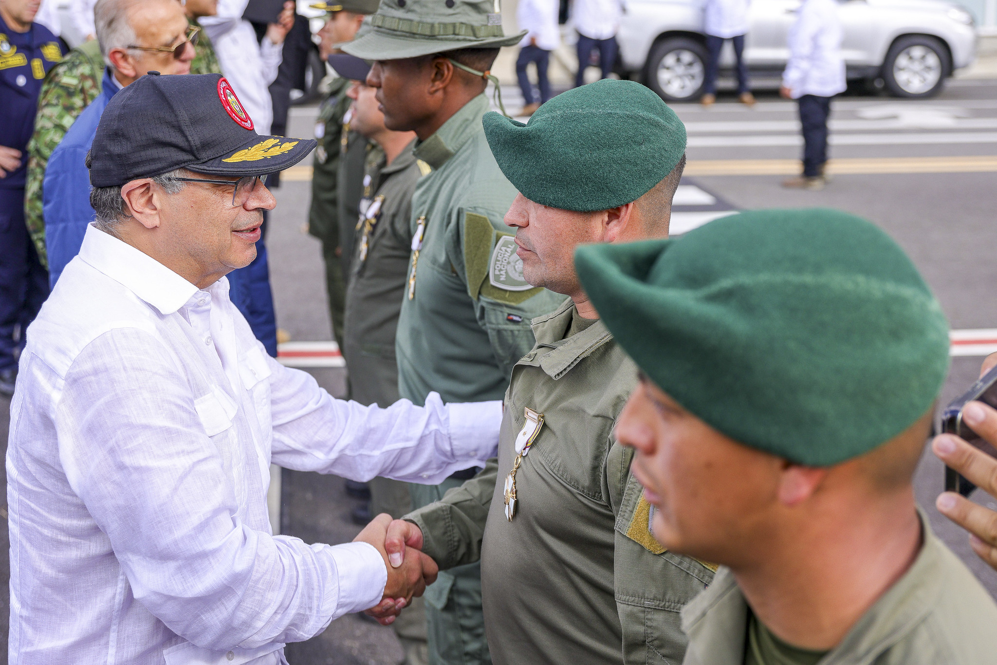 Petro policías Cauca