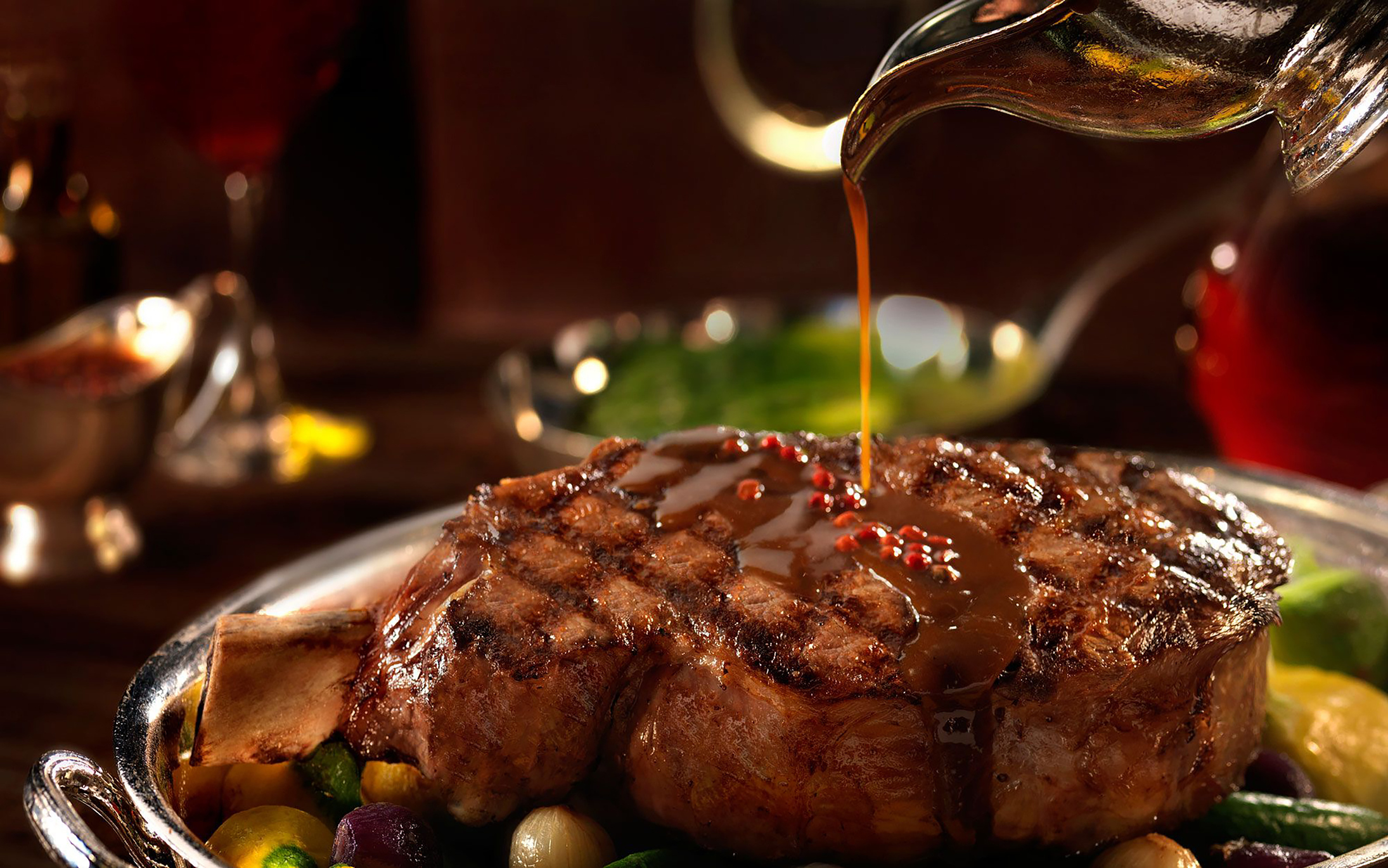 Carne con salsa