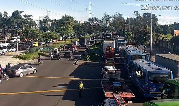 Movilidad hoy: continúa cierre preventivo en la calzada mixta de la carrera 33