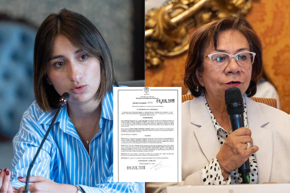 Petro firmó decreto que oficializa salida de Sarabia y encarga a Villavicencio como canciller