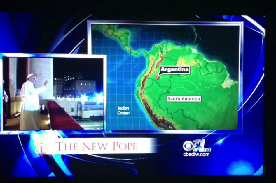 CBS News ubicó la nacionalidad del papa Francisco en Colombia