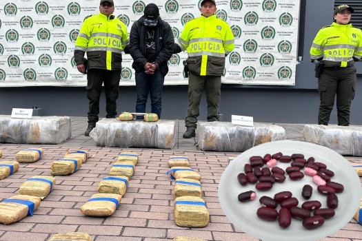 Así cayó cargamento de drogas en Soacha: camuflaban cocaína en granos de frijoles