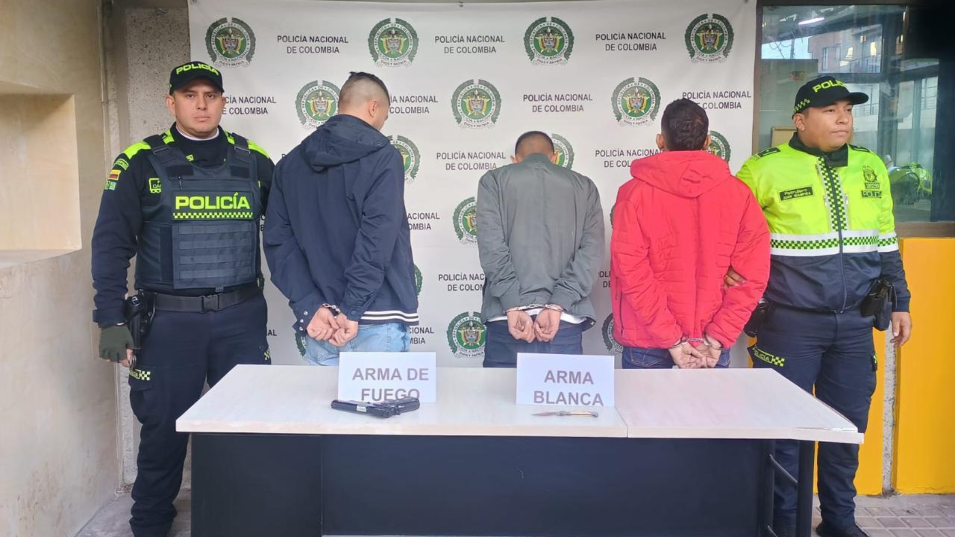 Capturan a delincuentes que robaron y lesionaron a estadounidense en Usaquén