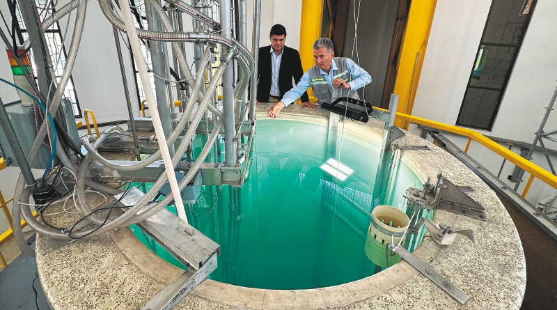 En Bogotá funciona este reactor nuclear de investigación desde 1965. Hoy se encuentra en manos del Servicio Geológico Colombiano. / Jose Vargas