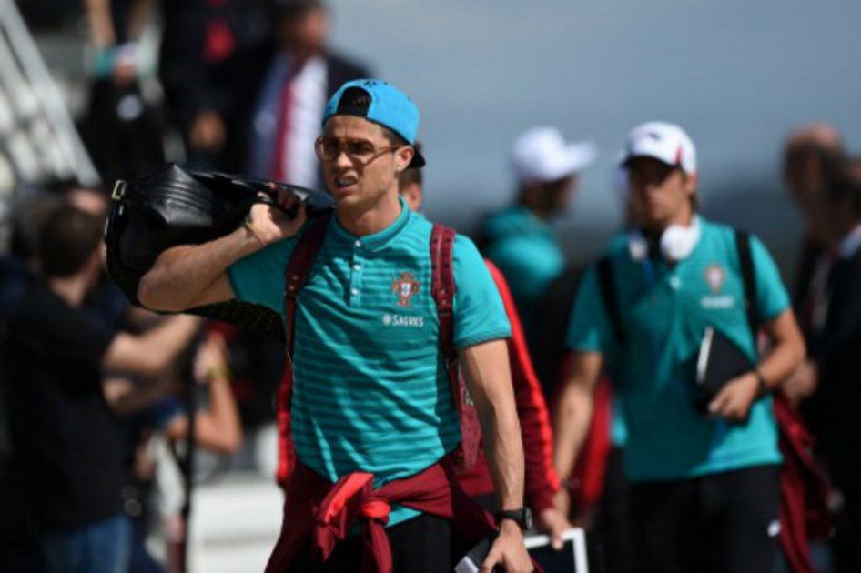 Cristiano Ronaldo y Portugal ya están en Brasil