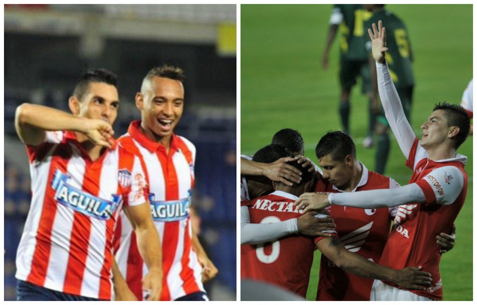 Junior vs. Santa Fe, primera semifinal de la Copa Postobón