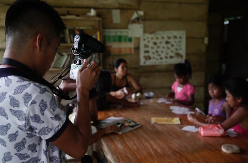 Cine hecho por indígenas en el bosque tropical, uno de los ecosistemas más amenazados del mundo