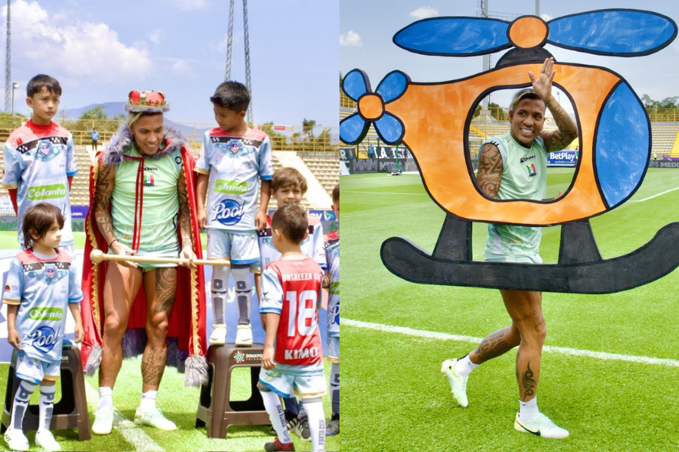 Así fue el homenaje de Fortaleza a Dayro Moreno.