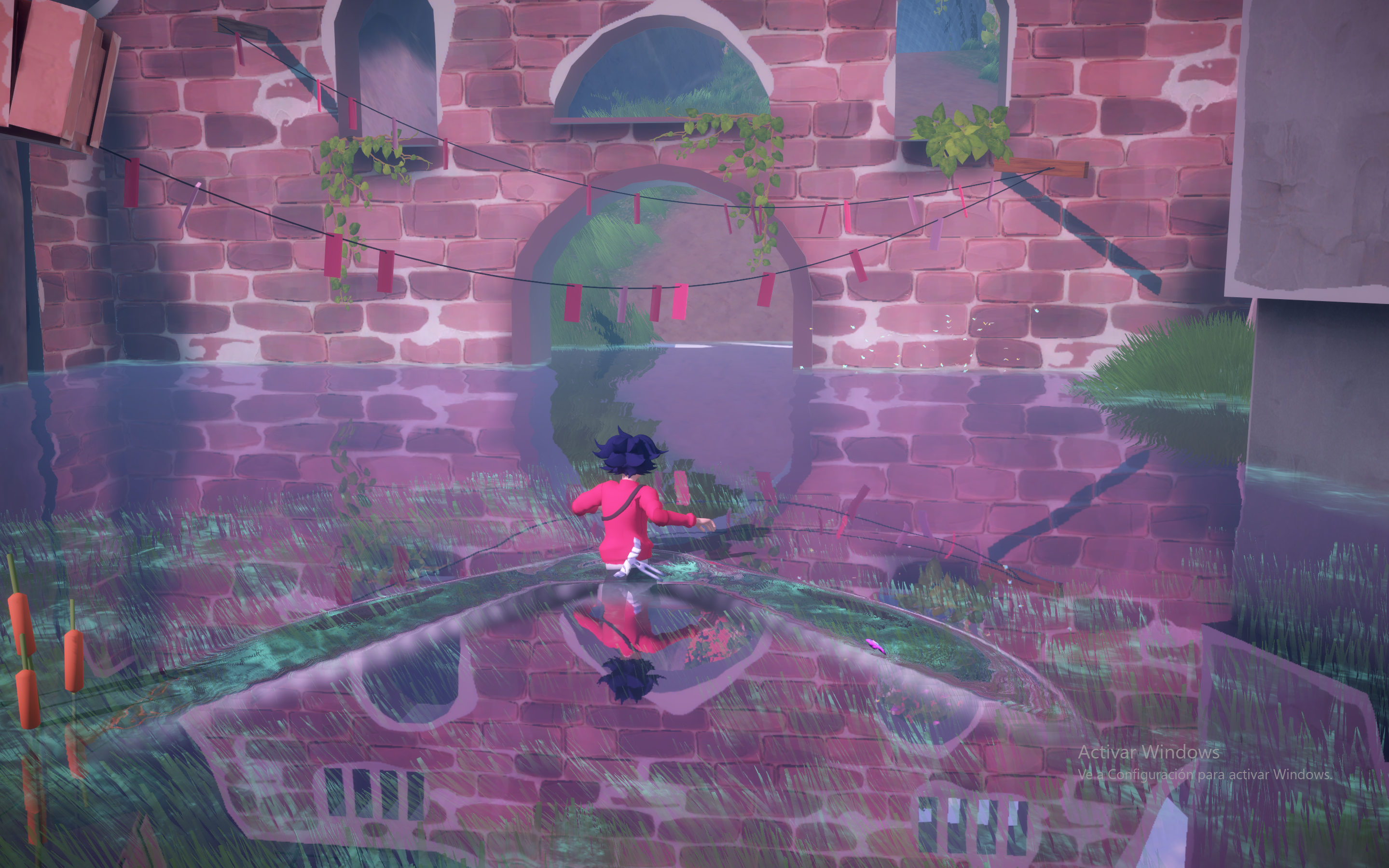 El movimiento del agua, tal vez uno de los más complicados de modelar en el desarrollo de cualquier videojuego, en A Pizza Delivery en uno de los aspectos que más resaltan por su realismo y calidad gráfica.