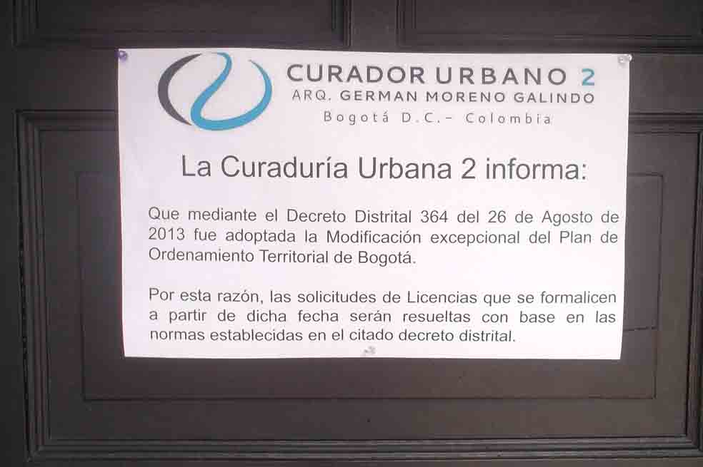 Curadurías ya están aplicando el POT