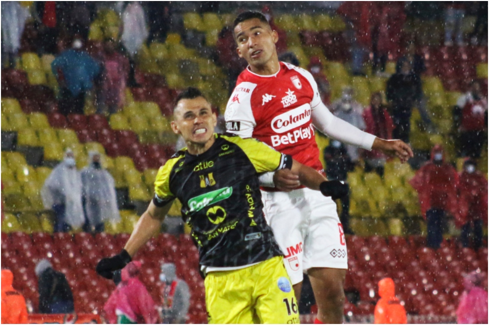 Santa Fe empató frente a Alianza en El Campín y sigue lejos del grupo de los ocho