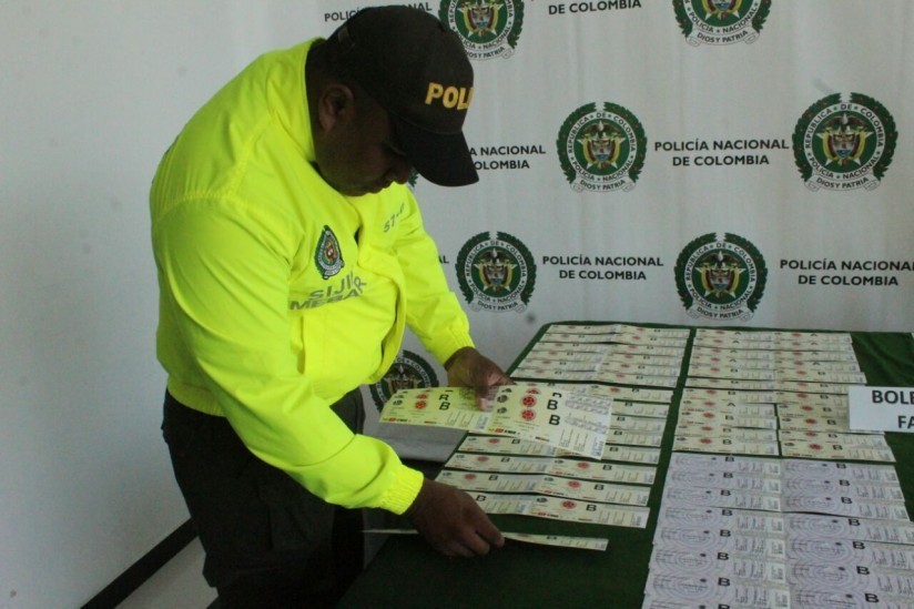 Incautan 200 boletas falsas para el partido Colombia vs. Brasil