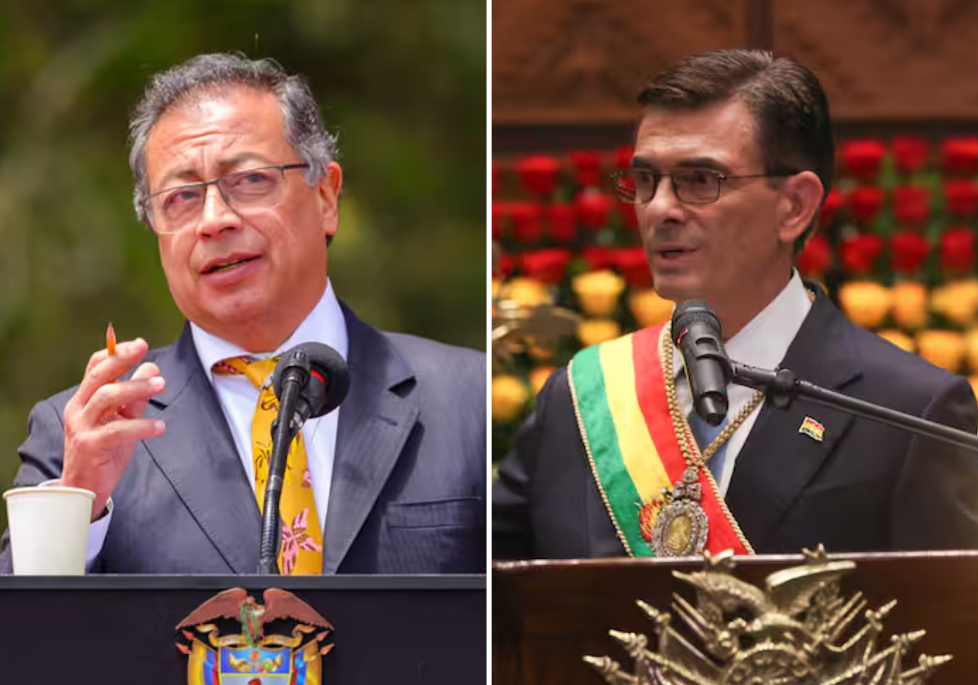 Colombia y Bolivia en tensión tras declaraciones de Gustavo Petro sobre protestas