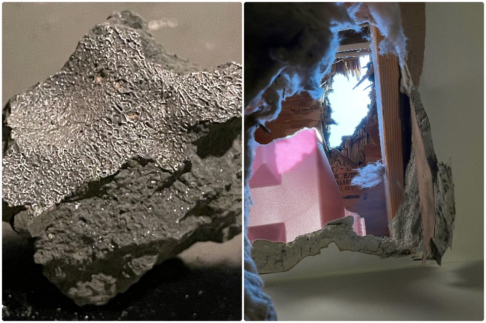 Un meteorito atravesó su techo y cayó en su cama. Fue una sorpresa para la ciencia