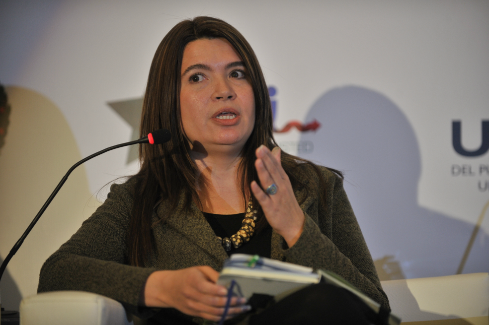 Ana Glenda Tager, directora regional de Interpeace en América latina. / Óscar Pérez - El Espectador