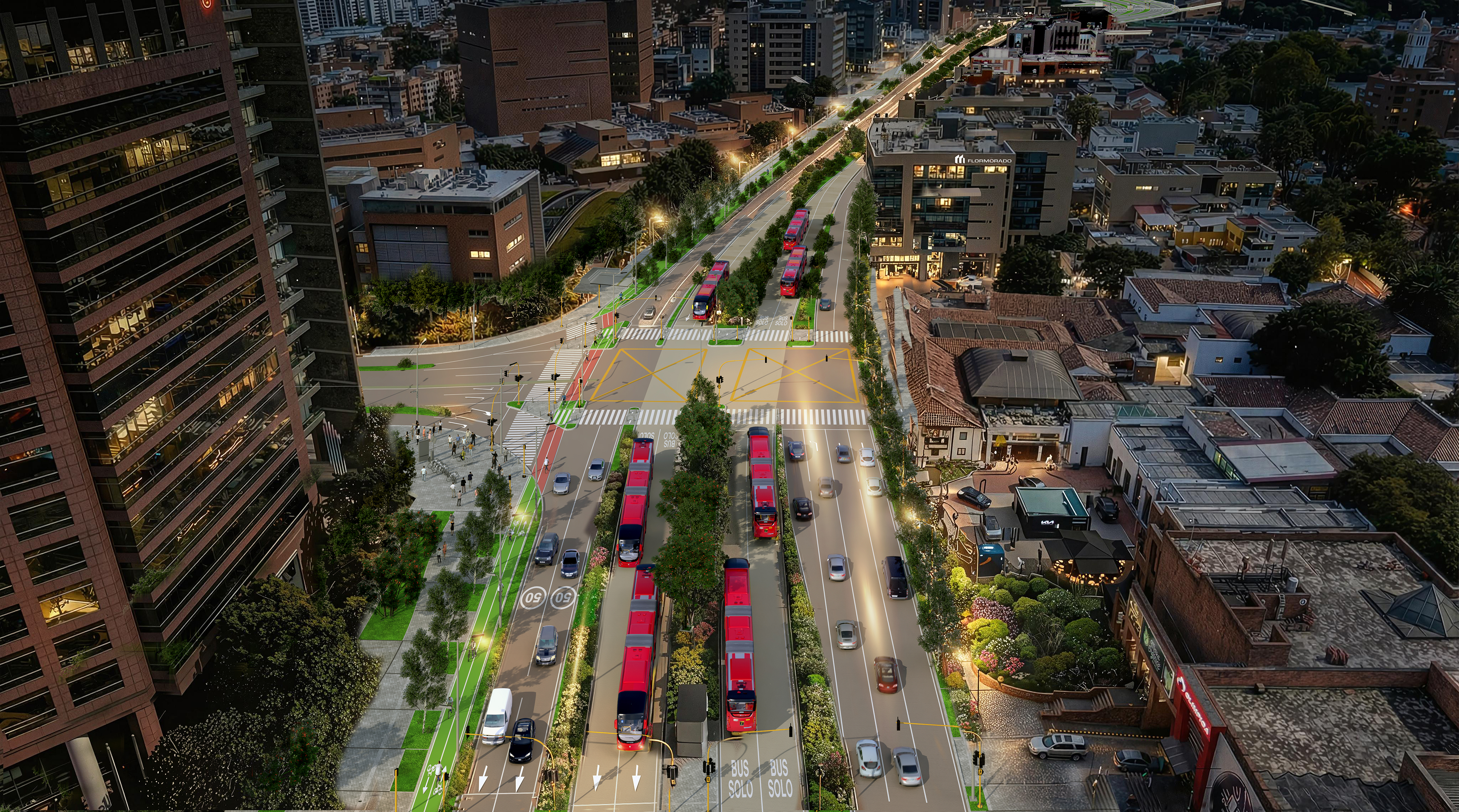 Por obras de la carrera séptima: así cambia el tránsito entre calles 119 y 121