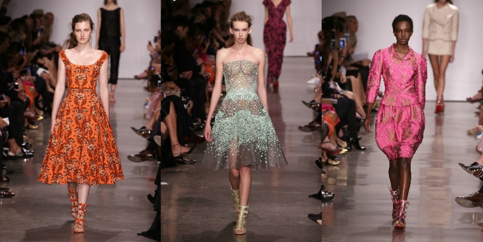 Zac Posen conquista Nueva York con una colección cargada de feminidad