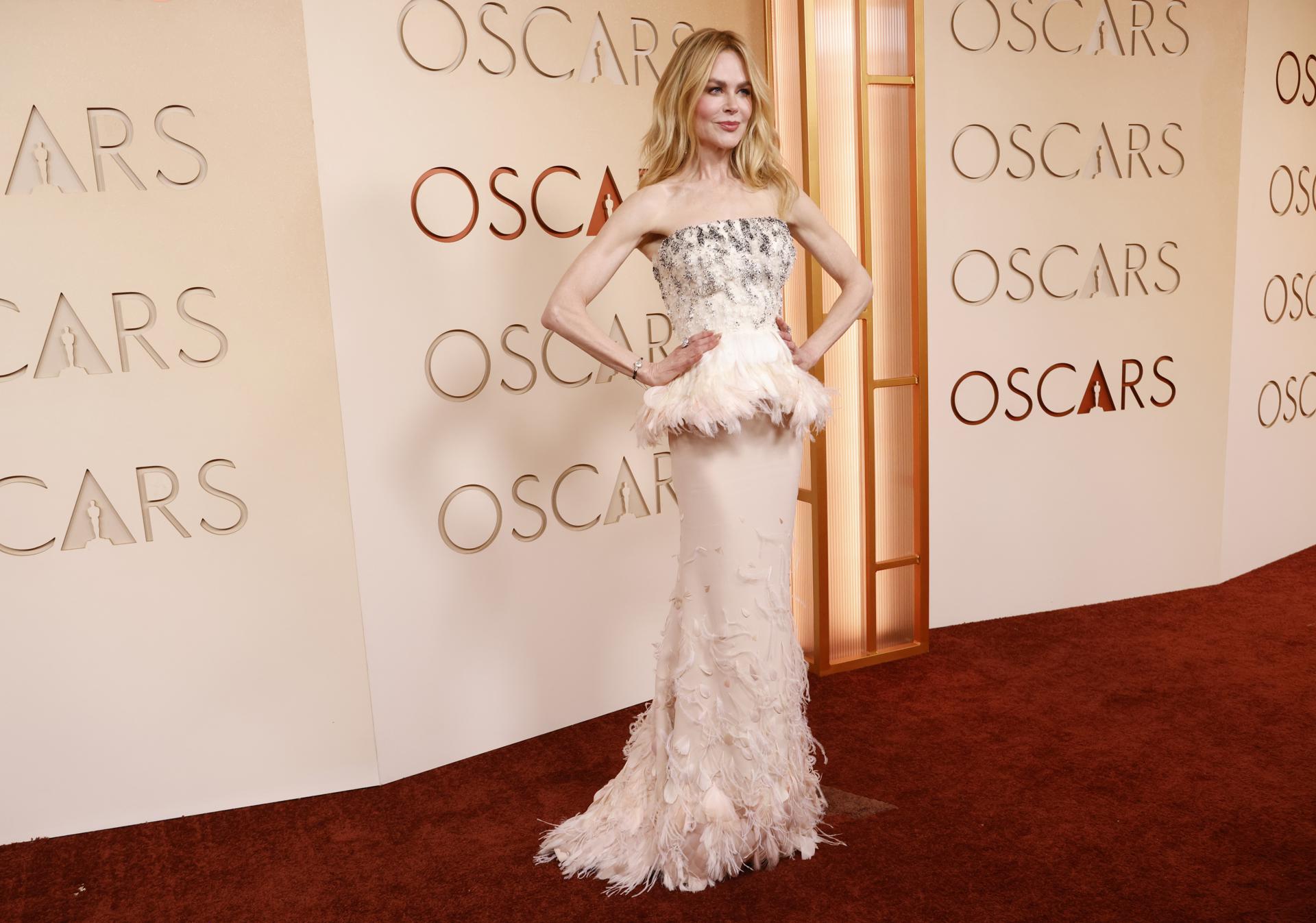 Los Angeles (United States), 15/03/2026.- Nicole Kidman arrives for the 98th annual Academy Awards ceremony at the Dolby Theatre in Los Angeles, California, USA, 15 March 2026. EFE/EPA/JILL CONNELLY

