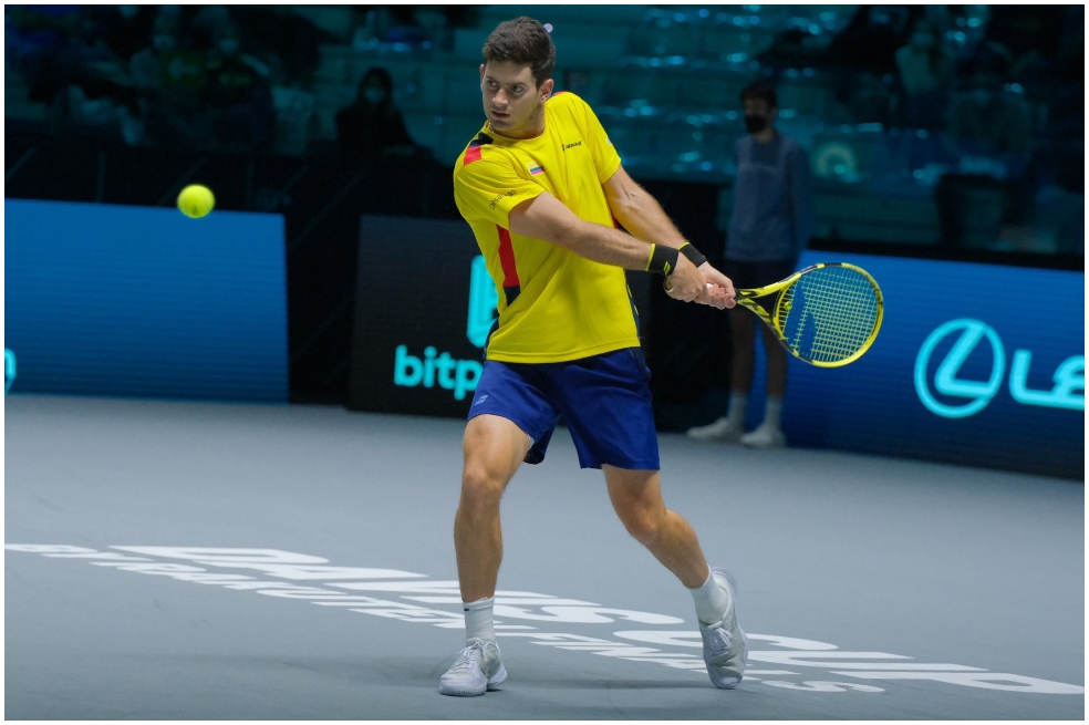 Italia supera a Colombia en las finales mundiales de la Copa Davis