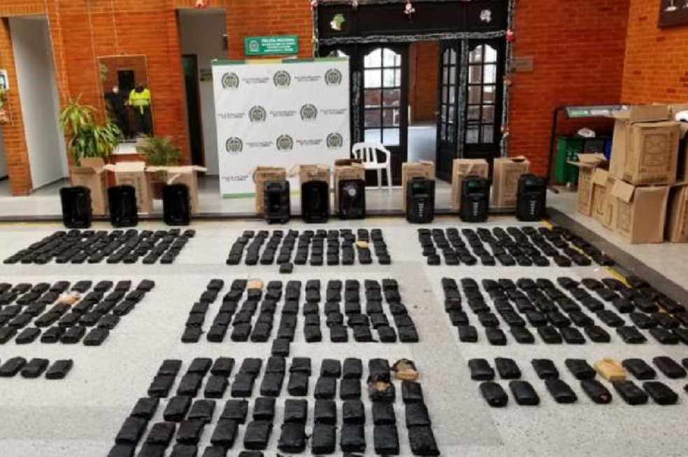 Policía incautó 187 kilos de marihuana en el aeropuerto El Dorado