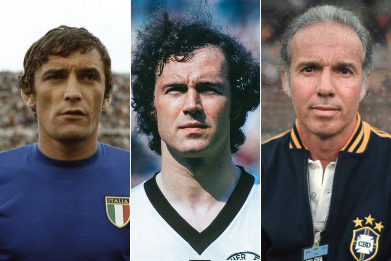 El verano que reunió a Riva, Beckenbauer y Zagallo