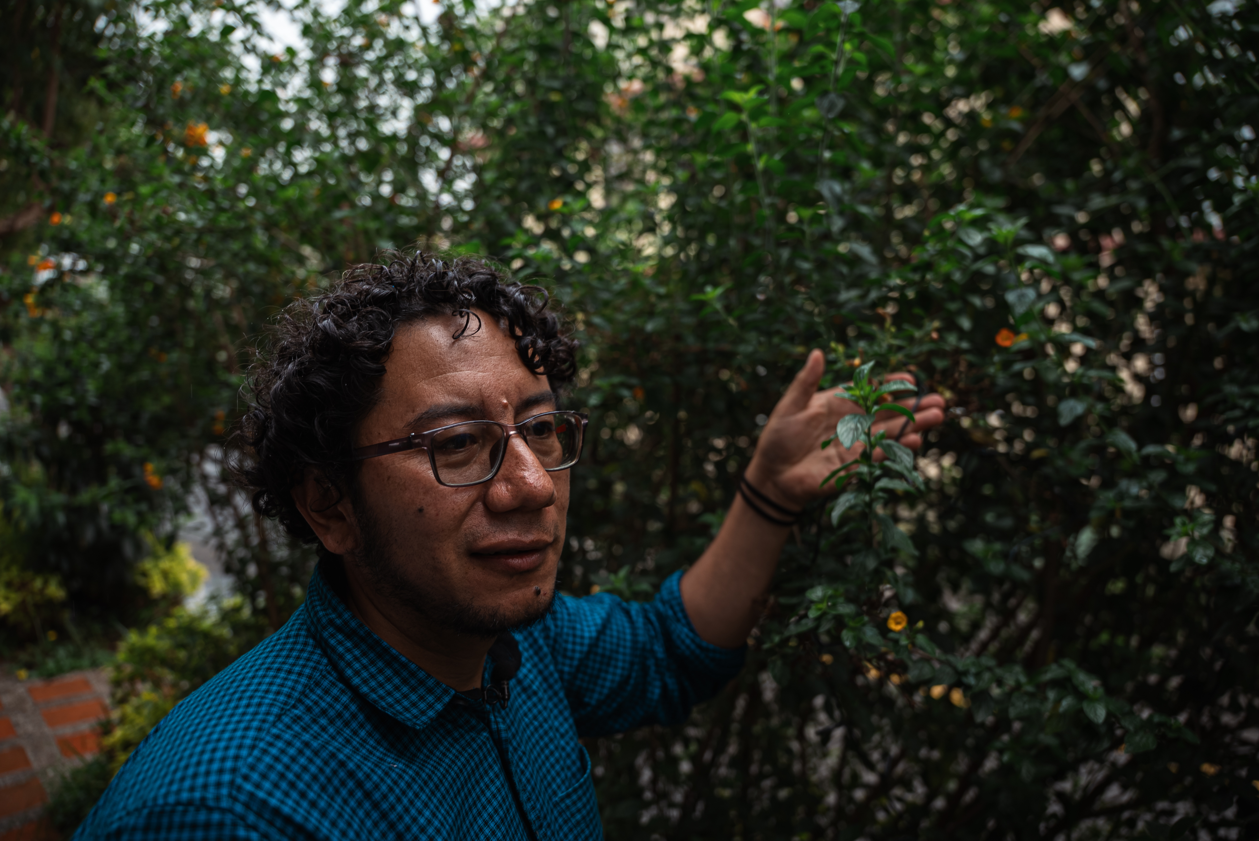 Oswaldo Cortéz, biólogo.