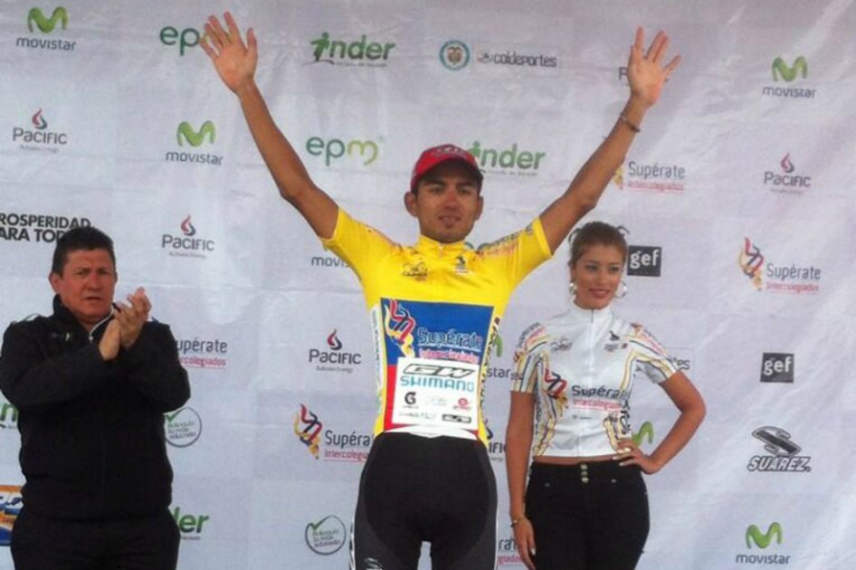 Rafael Infantino ganó la tercera etapa de la Vuelta a Colombia