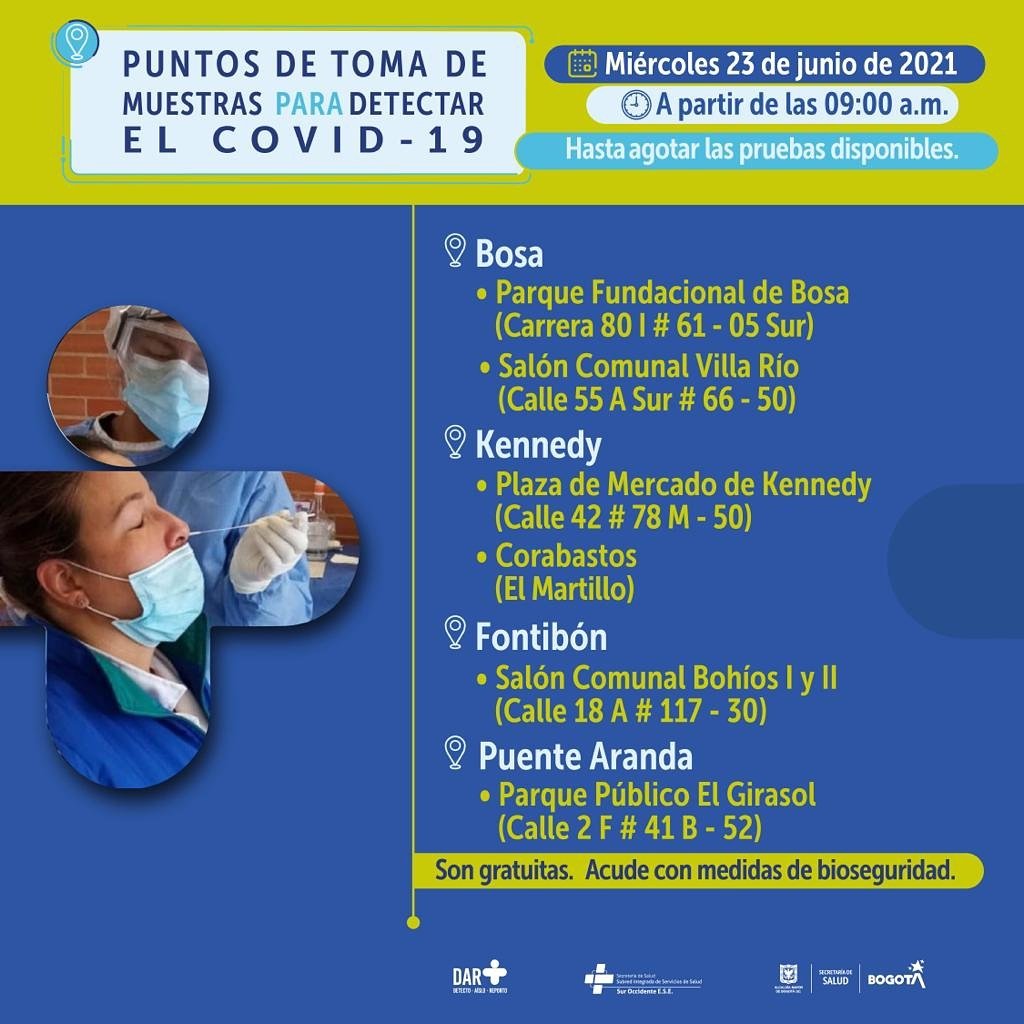 Sur / Occidente de Bogotá.