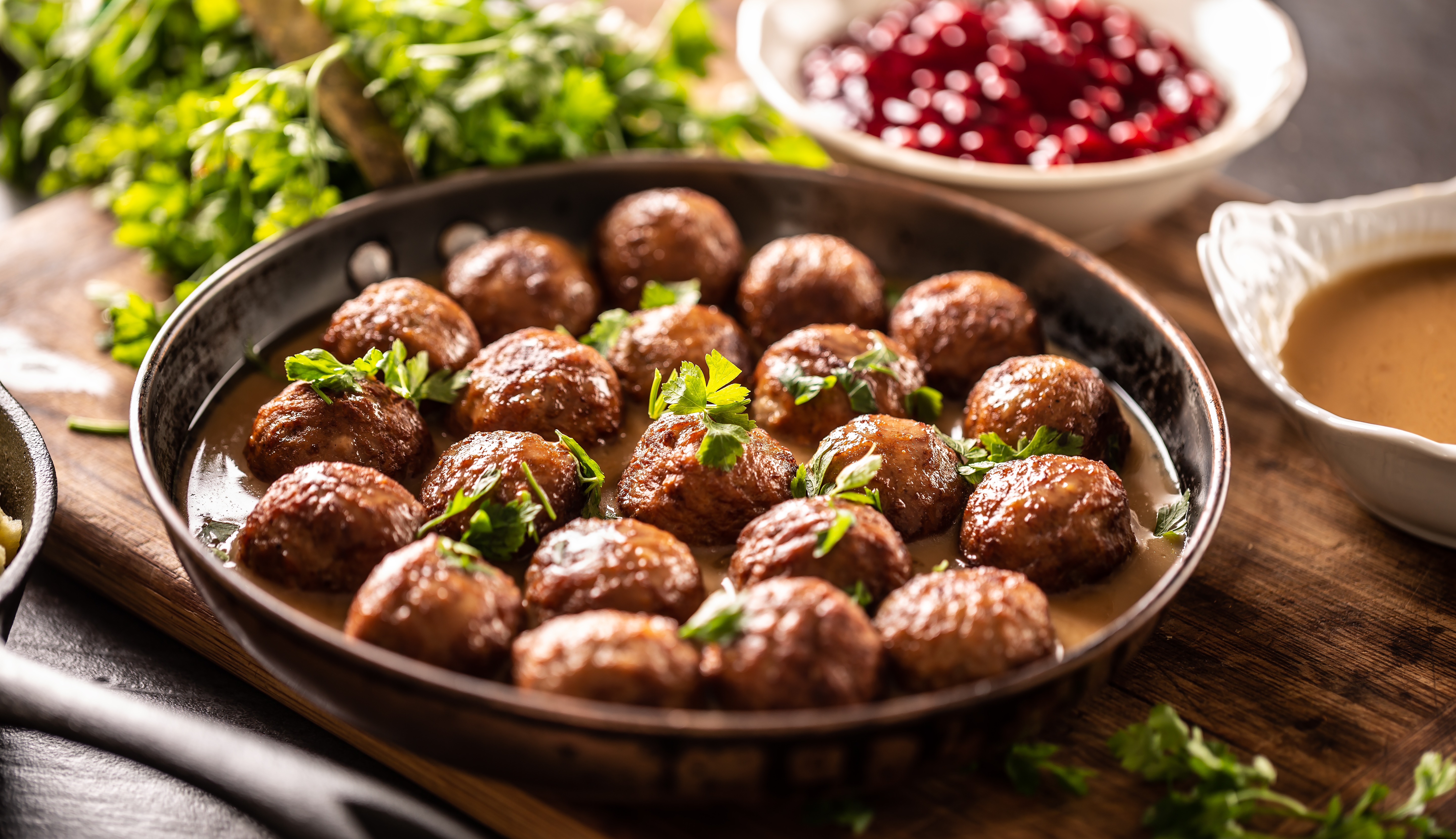 Receta para hacer albóndigas suecas