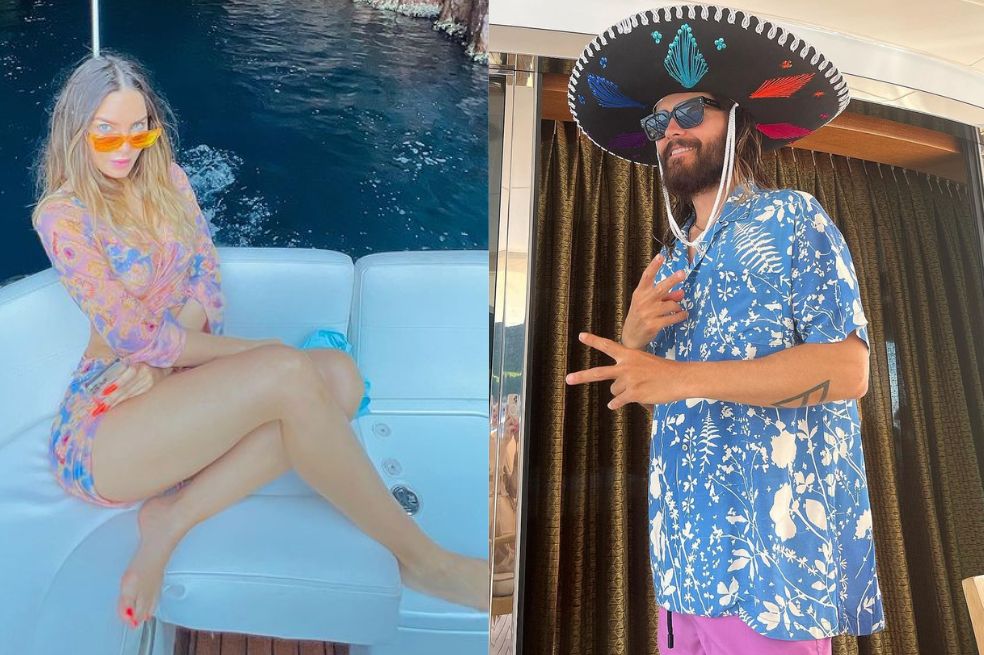 Video: Belinda está de vacaciones con Jared Leto