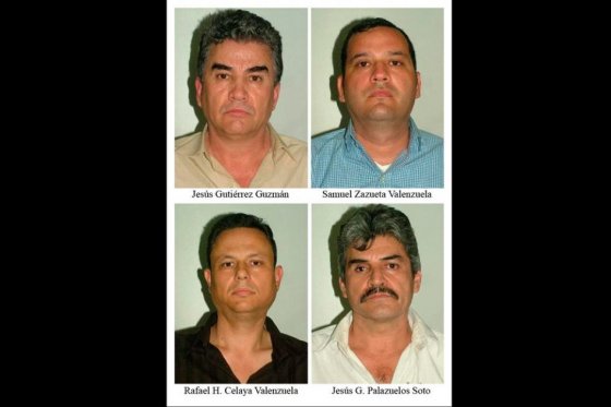 Cuatro miembros del cartel de Sinaloa detenidos en España, entre ellos Jesús Gutiérrez Guzmán, primo de El Chapo. Foto: EFE
