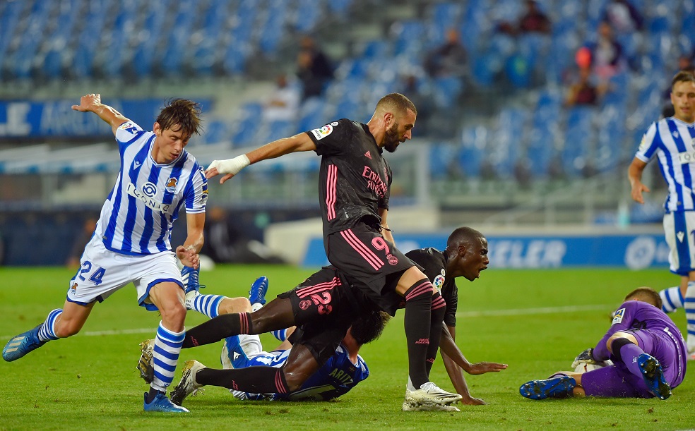El Real Madrid comenzó la defensa del título de LaLiga con empate ante la Real Sociedad