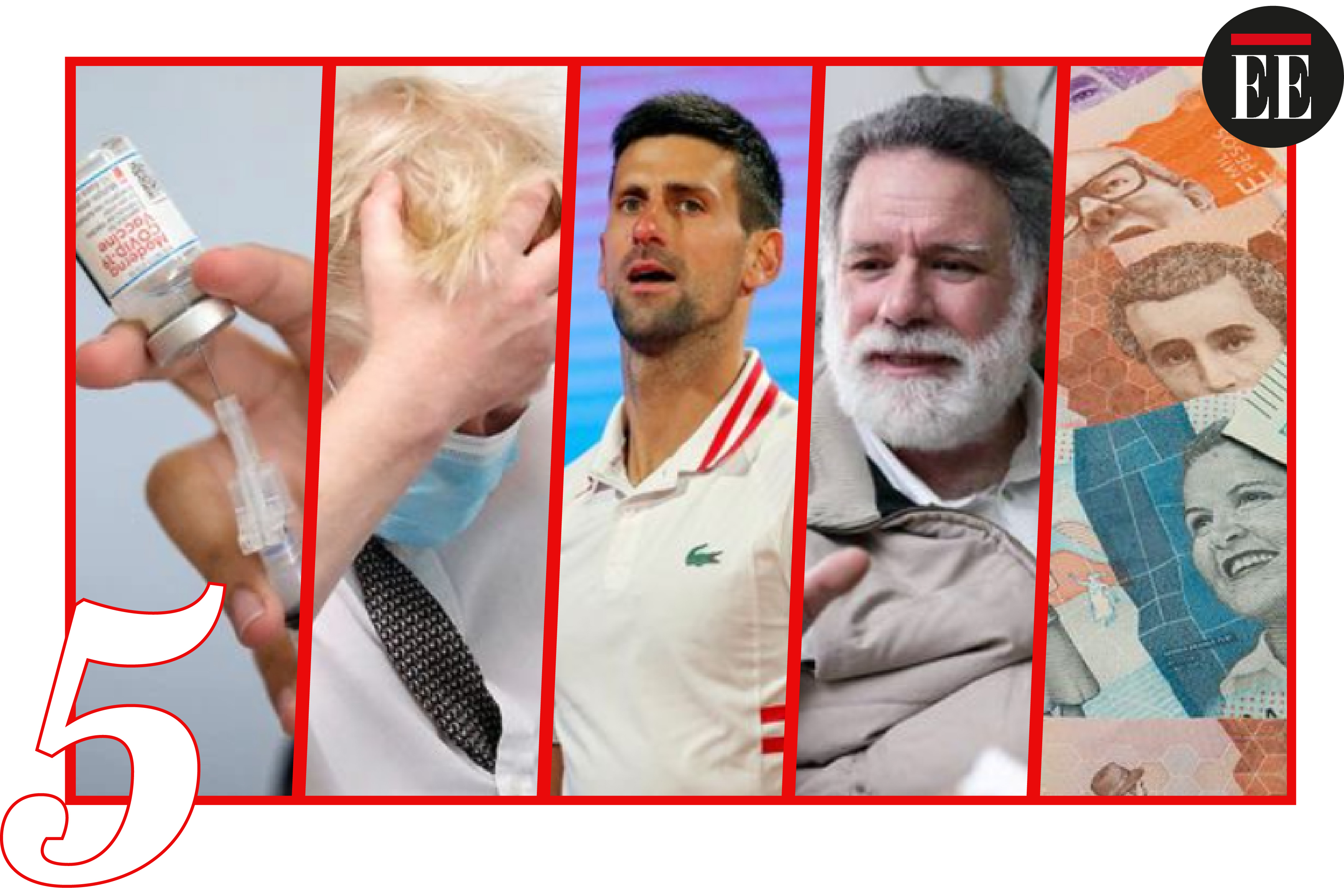 Las cinco noticias del día: incapacidades por covid-19, caso  Djokovic y más