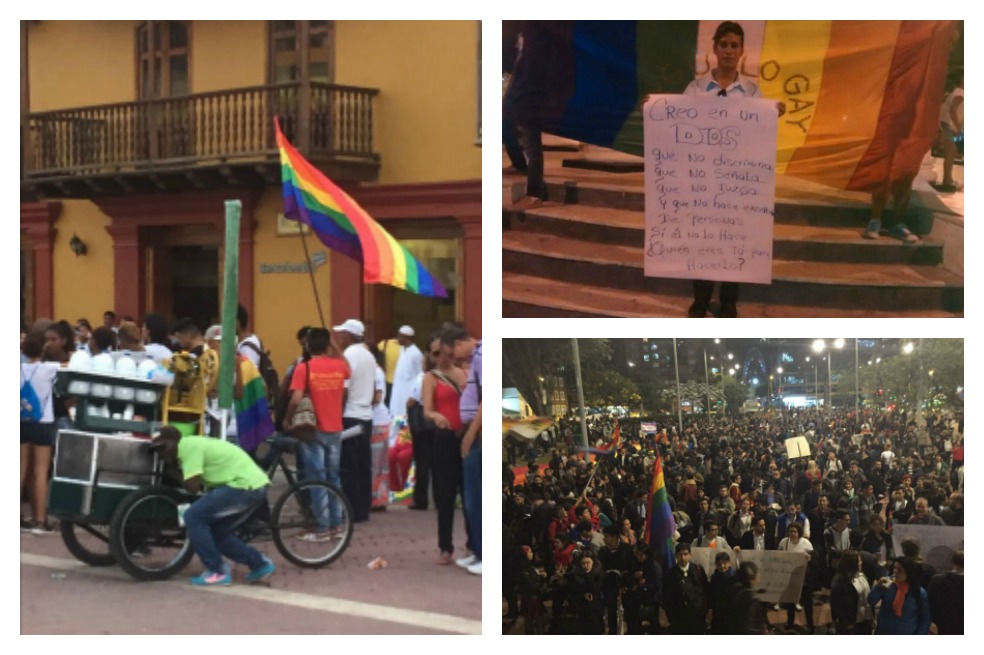 Con velas rechazan homofobia en ocho ciudades del país