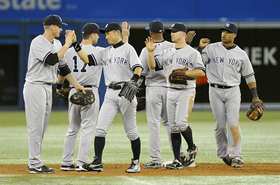 Canó, Wells y Cervelli la botan en triunfo de Yankees sobre Azulejos