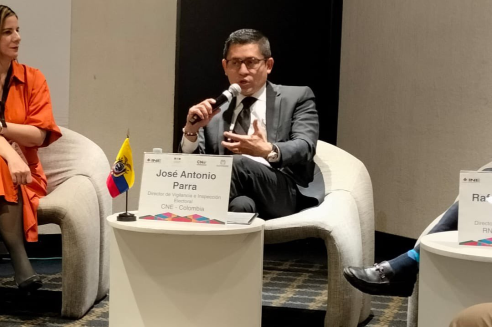 José Antonio Parra fue postulado por Salvación Nacional. Es director de Vigilancia e Inspección Electoral del Consejo Nacional Electoral.