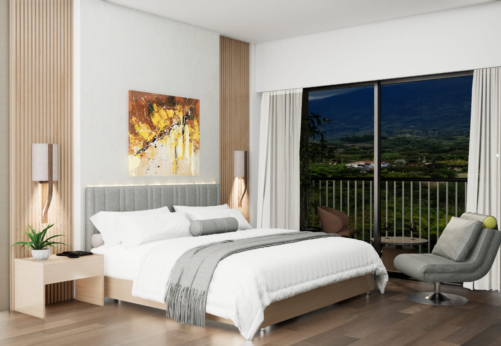 Con 7.800 m² y 142 habitaciones con balcón, el hotel ofrecerá coworking, salas de reuniones, gimnasio con vista a la cordillera y una terraza con jacuzzi y vistas 360° para disfrutar y relajarse.