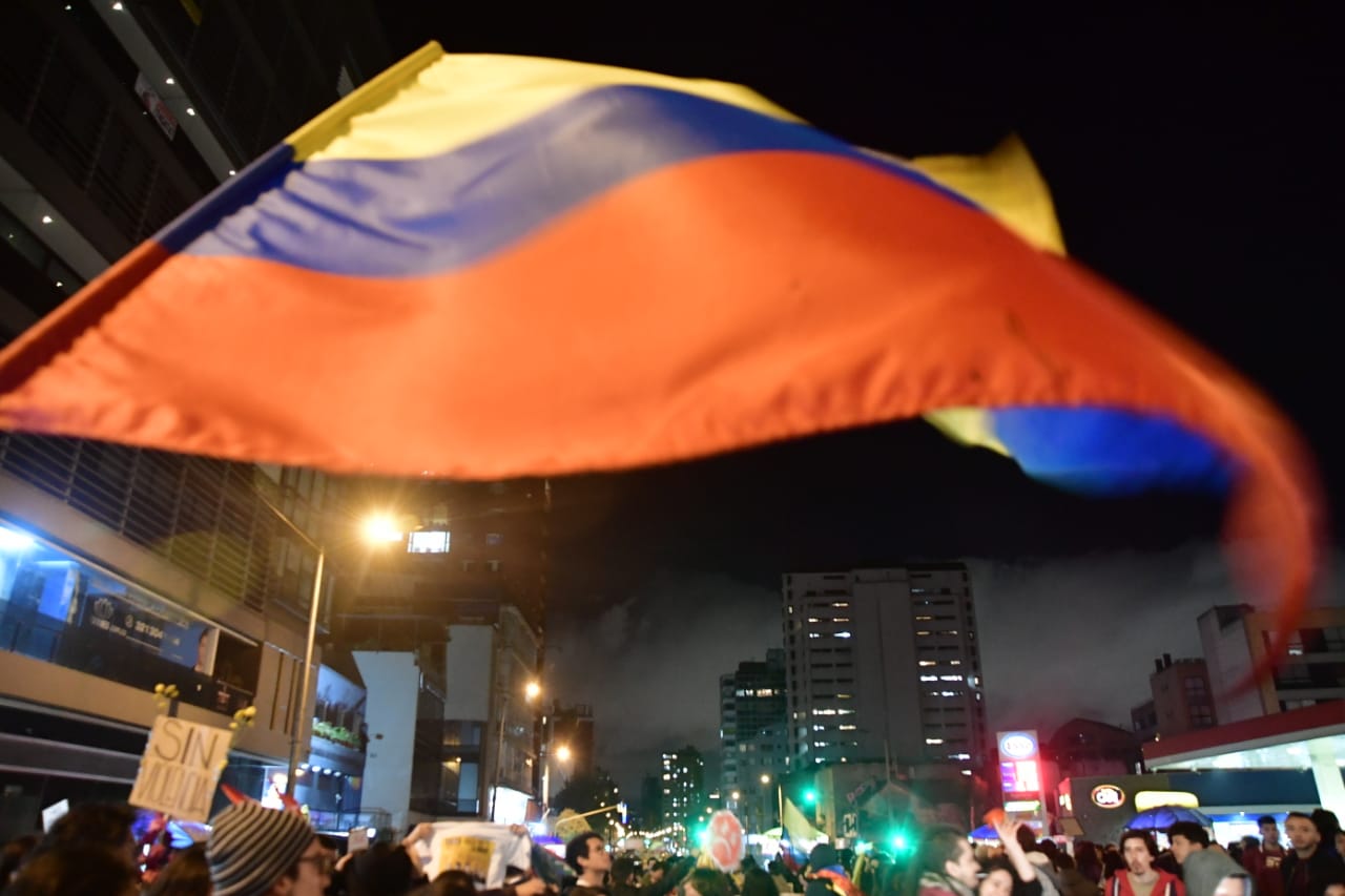 En el día, Bogotá demostró que sí se puede marchar en paz