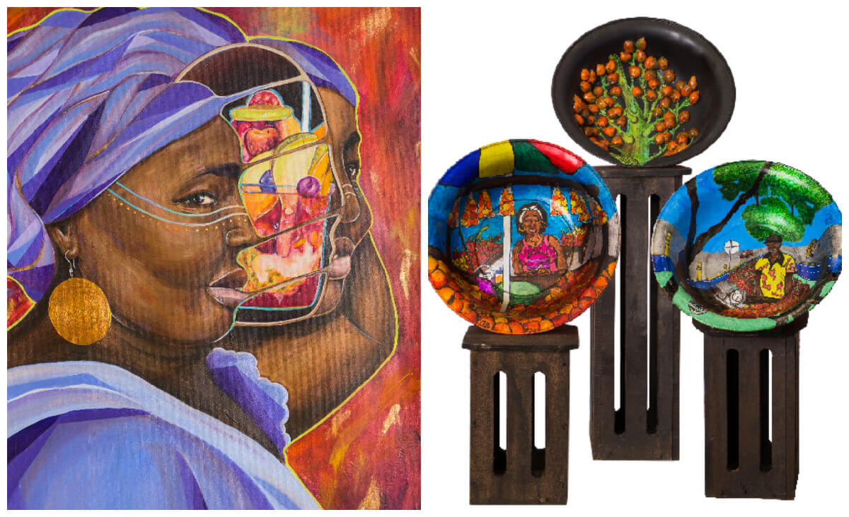 Sabores de Colombia: arte inspirado en ingredientes colombianos