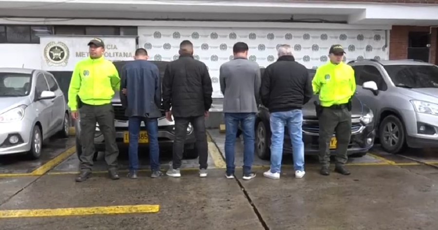Captura a banda ‘Los Feriados’, por hurto y venta de partes de vehículos en Bogotá