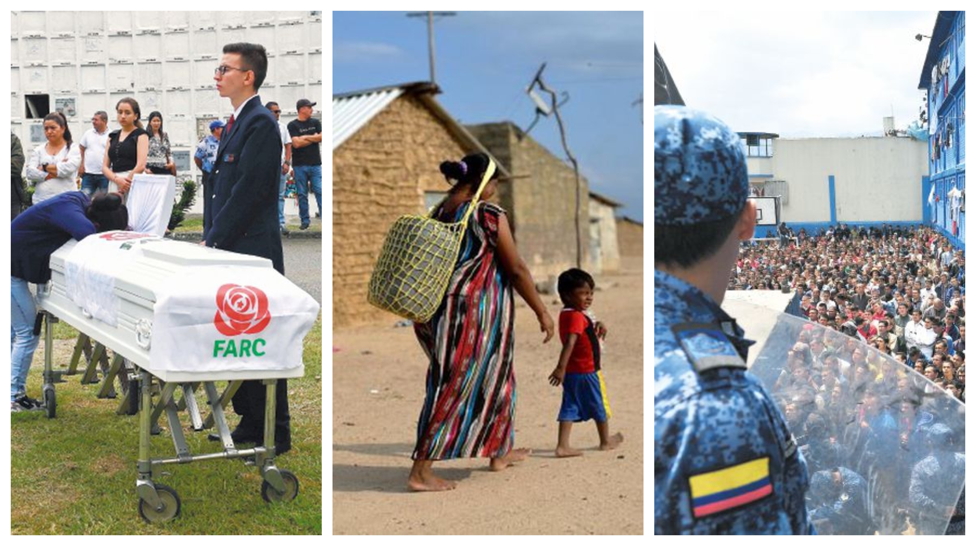 Homicidios contra excombatientes Farc, crisis alimentaria en La Guaira y hacinamiento carcelario, son fenómenos ante los cuales la Corte Constitucional situó en estado de emergencia.