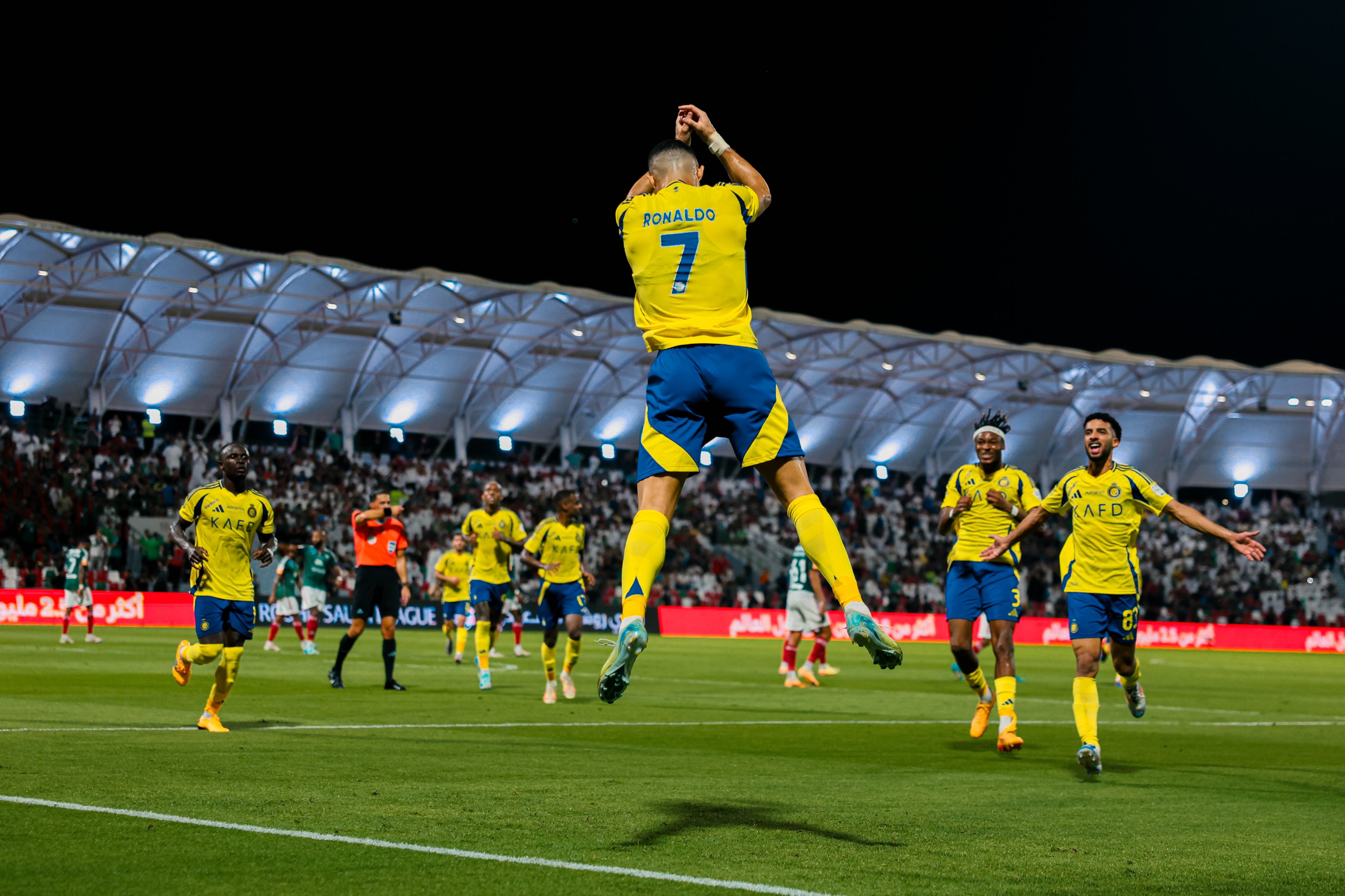Victoria y buen debut: Al Nassr estrenó técnico con gol de Cristiano Ronaldo