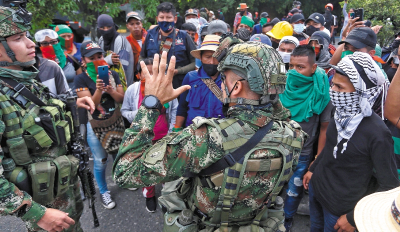 Otro día de caos y confusión en Cali