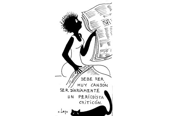 Periodista criticón