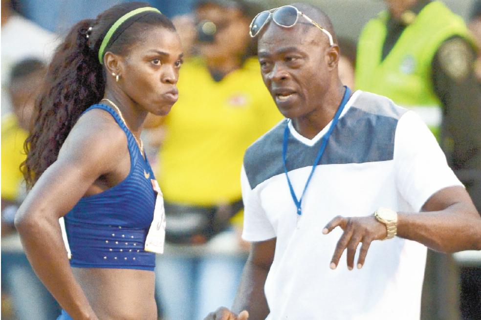Caterine Ibargüen y Ubaldo Duany no van más