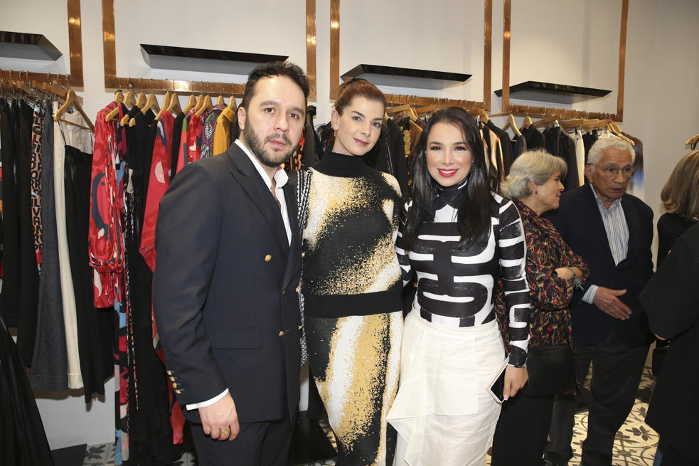 Alejandro Pérez, Carolina Cruz y Lina Pulido